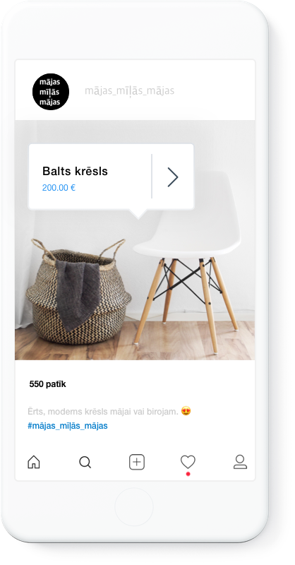 Kā pārdot vietnē Instagram