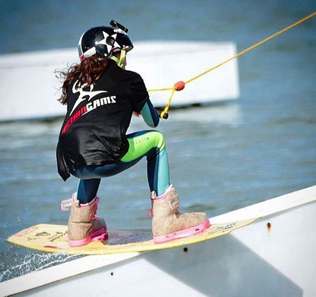 Actioncam sa wakeboarding