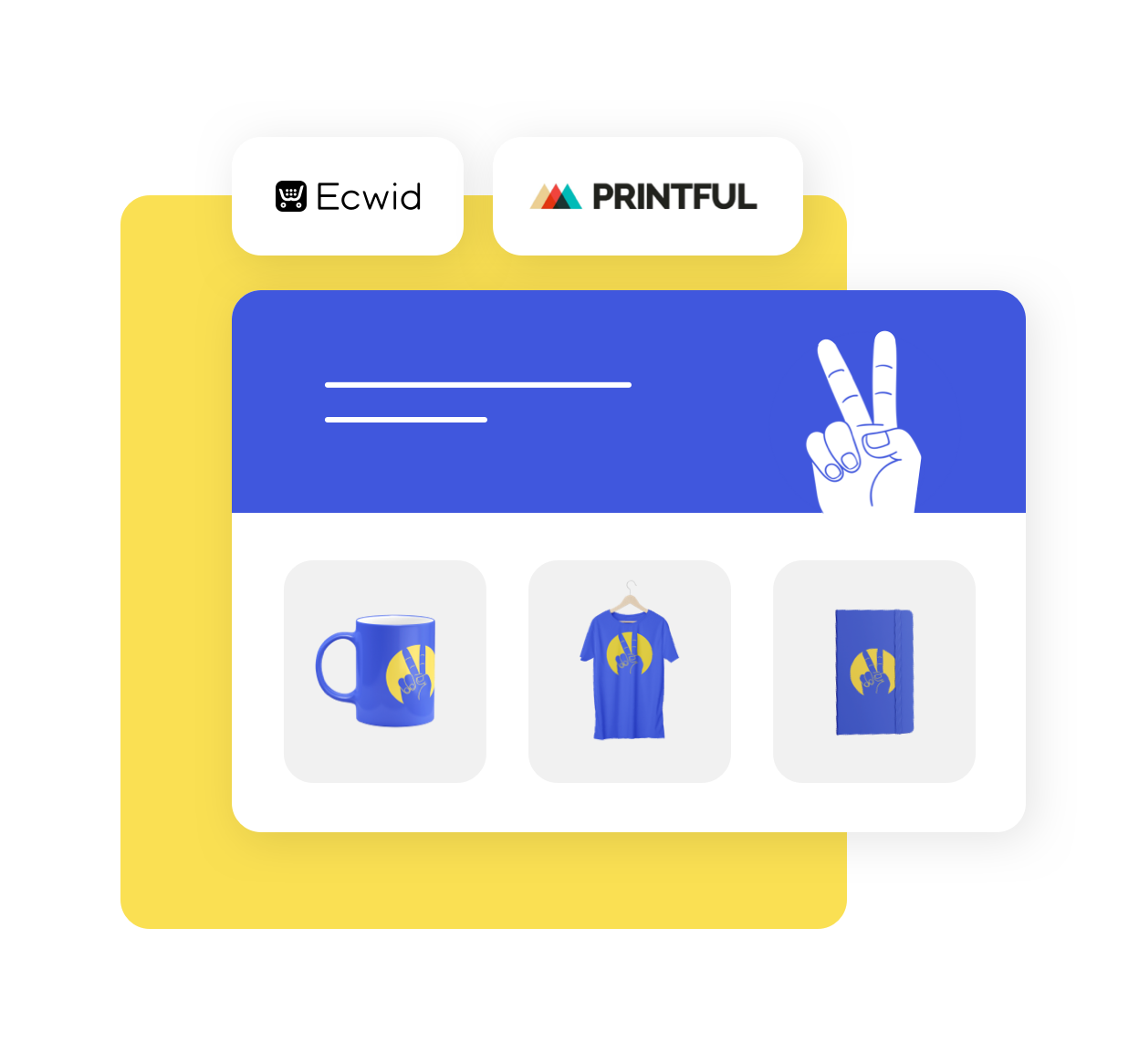 Starte ein Print-on-Demand-Business mit Ecwid-E-Commerce