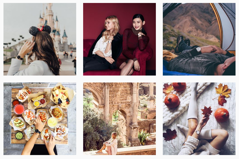 Daniel Wellington su Instagram