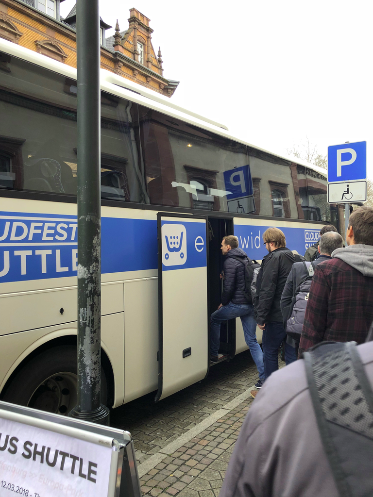 Ecwid a Cloudfest: Navette Autobus