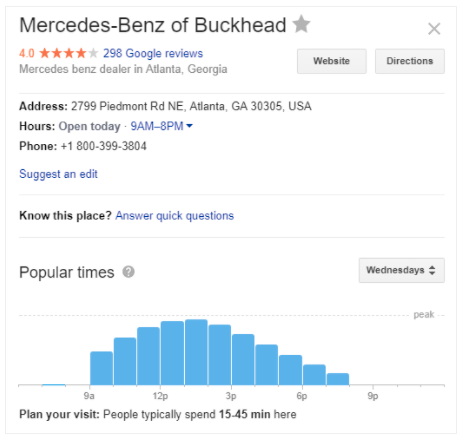 Kartu Google Bisnis Saya