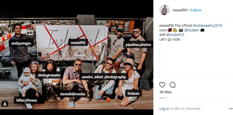 InstaMeet example
