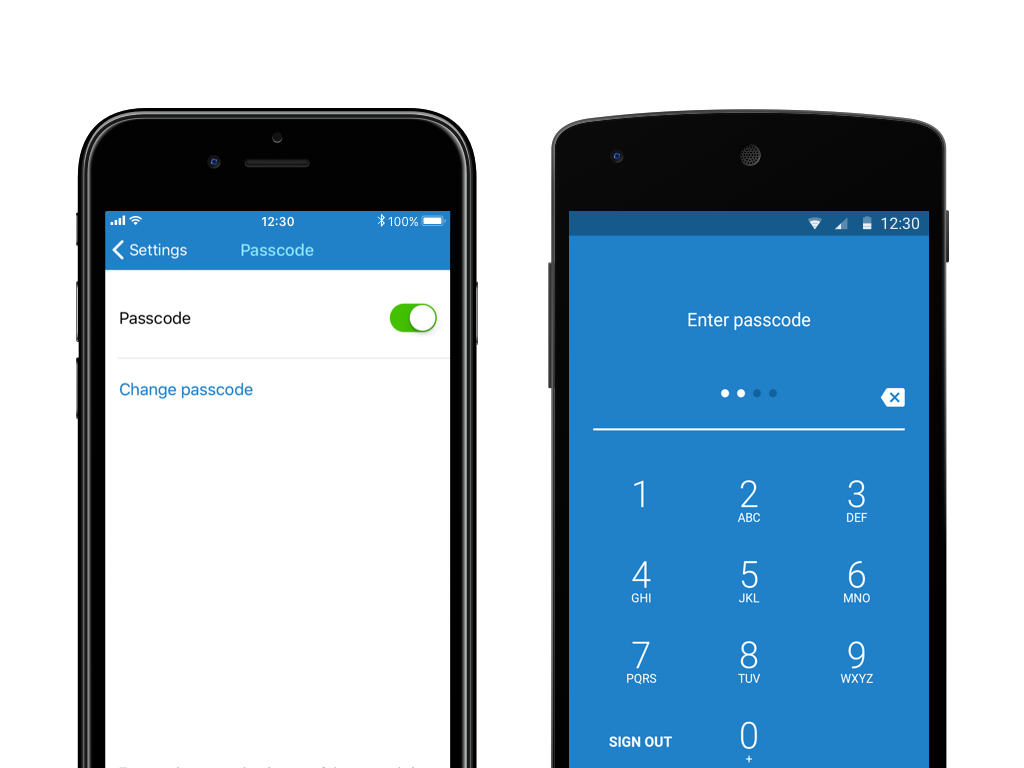 protezione tramite password