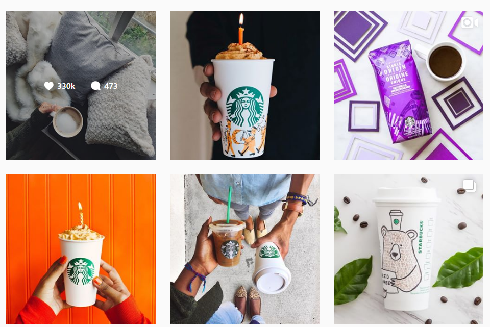 Starbucks instagram