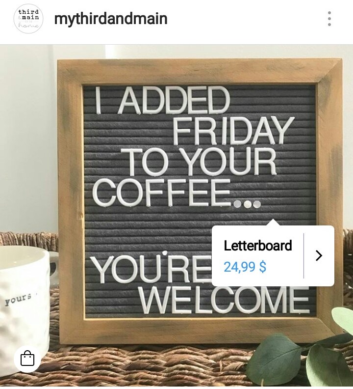 Third & Main Instagram