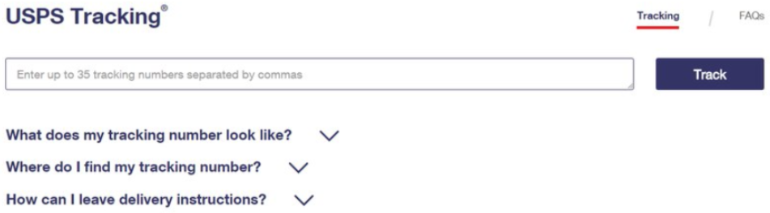 USPS pakket volgen
