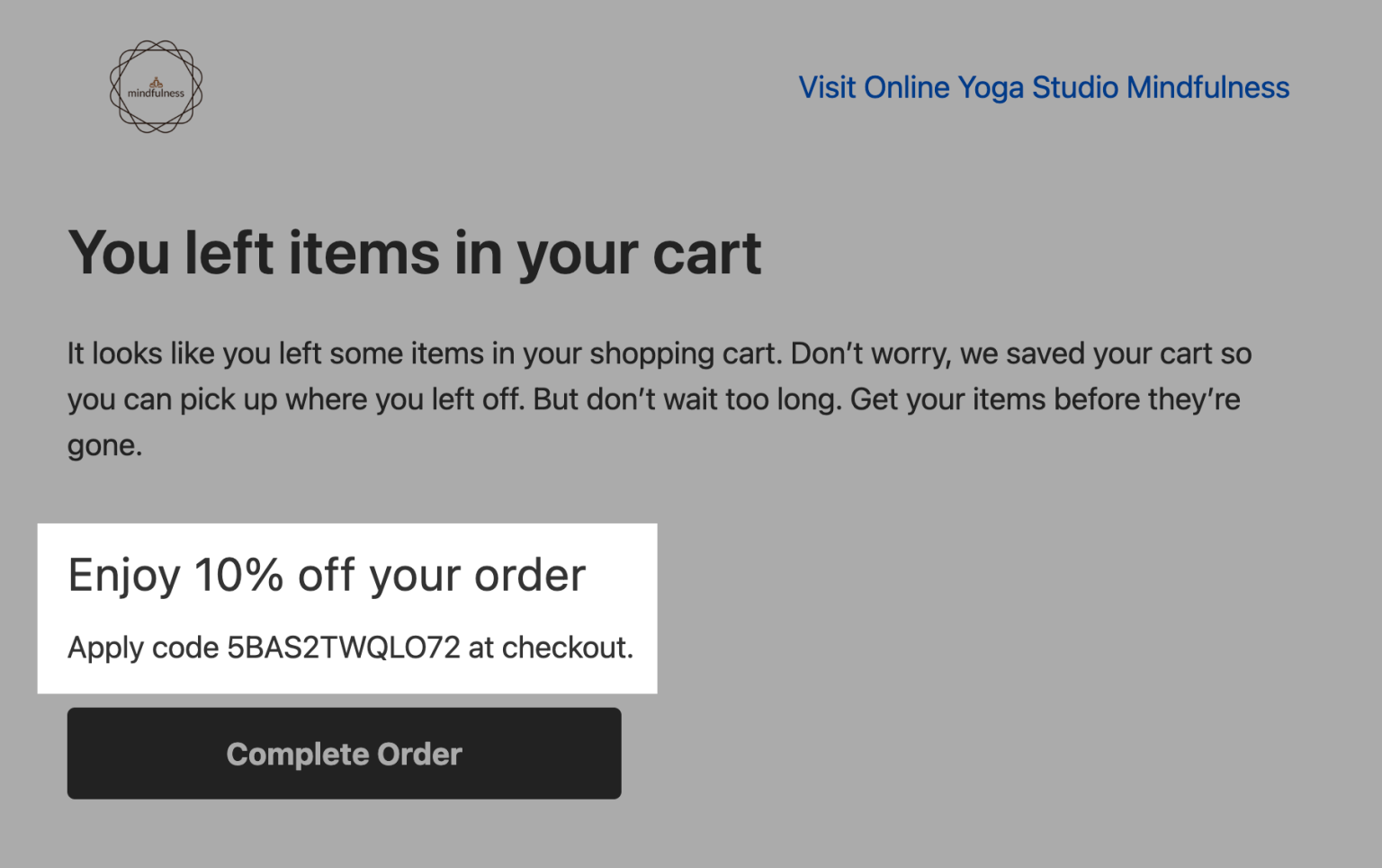 8 MustHave Elements of a Great Abandoned Cart Email
