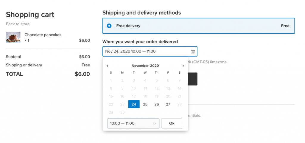 Order Delivery Date Picker, Store Pickups, Timeslots - Bloom