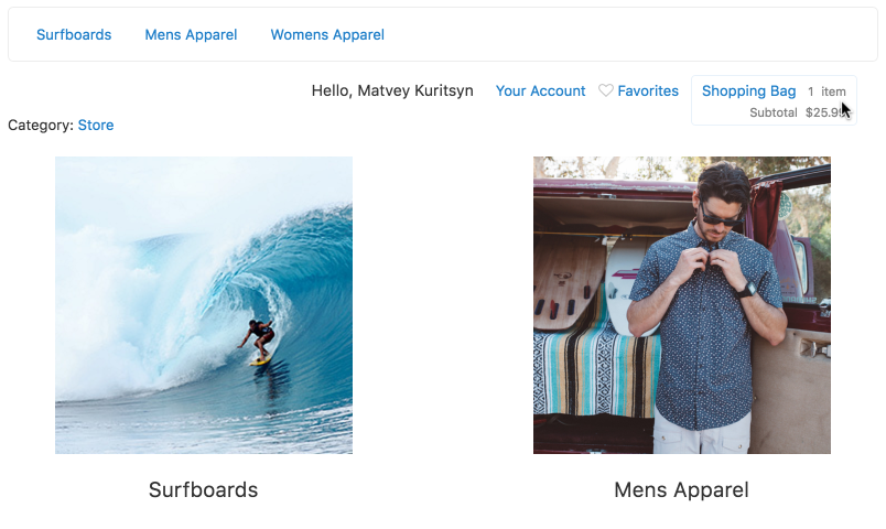 Nieuwe Facebook Storefront kijken