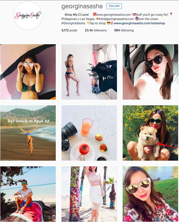 Georgina Sasha Instagram