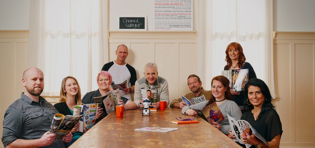 Das ursprüngliche Ingwer-Team