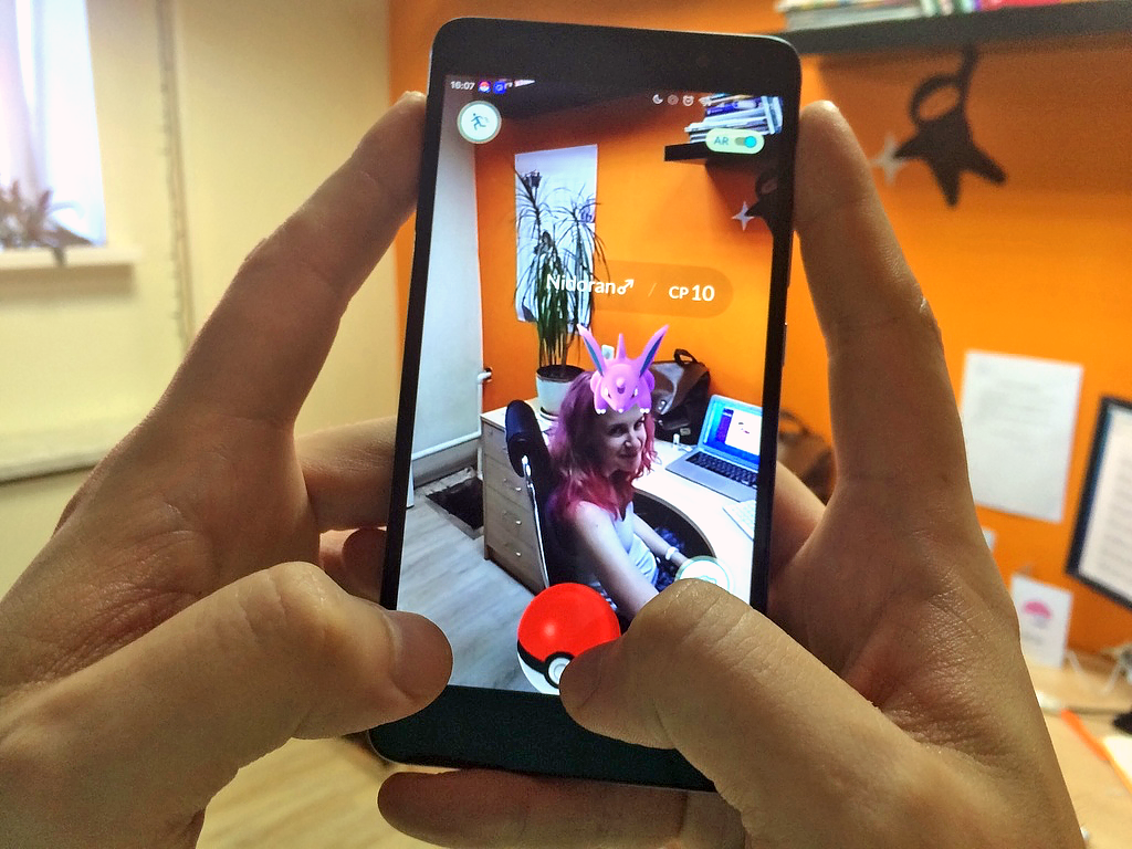 Ecwid team is fond of Pokemon Go too :)