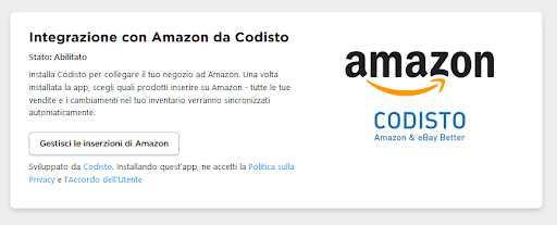 vendere su amazon con ecwid di lightspeed, come vendere su amazon, integrazione codisto di ecwid