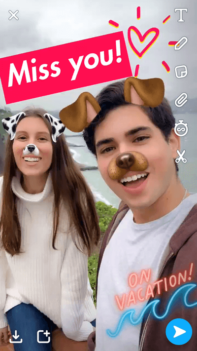 snapchat reklama